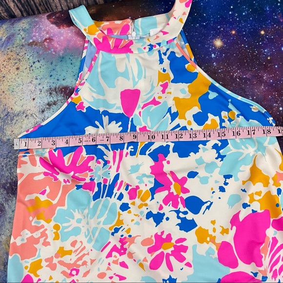 JB NYC Clairemont Tank Top Floral Splash Tank XL - Picture 13 of 16